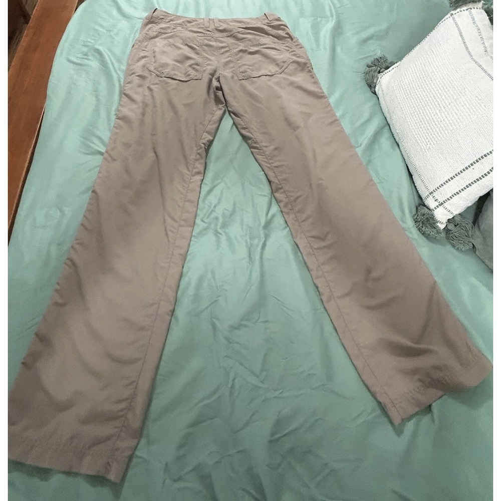 Mountain Hardwear Mesa V2 Hiking Pants Mens 32x34 Beige Tan Nylon Trail Cargo